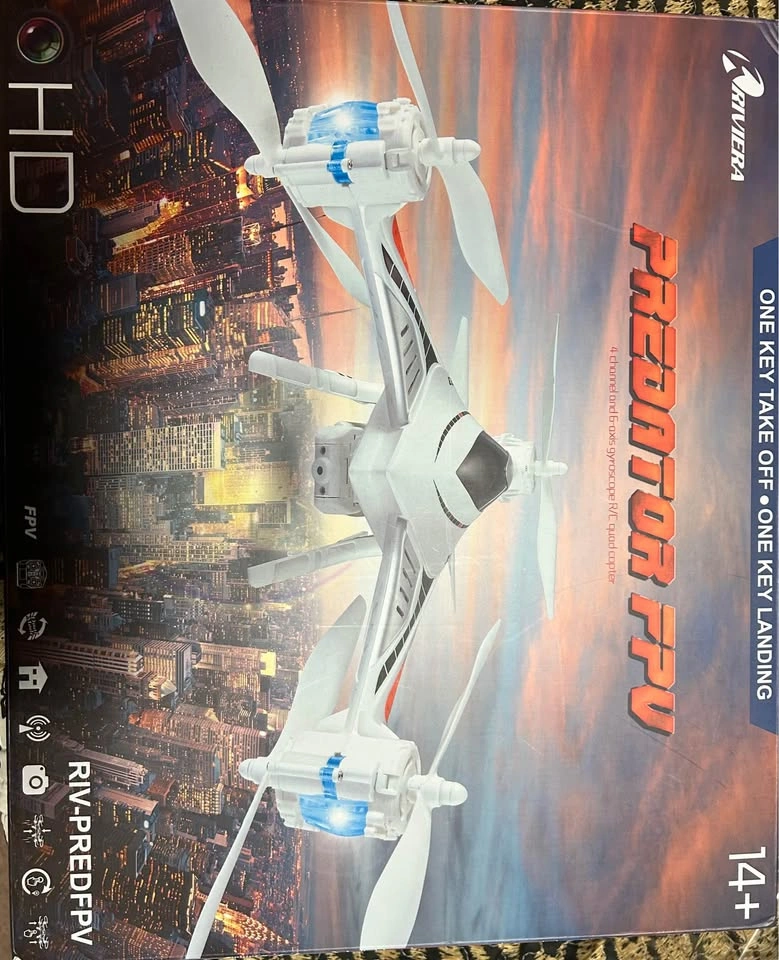 Riviera Predator FPV Camera Drone WHITE - photo 2