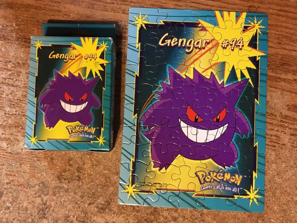 POKEMON LOT MINI PUZZLES GENGAR EEVEE ELECTRIC TALE OF PIKACHU - photo 3