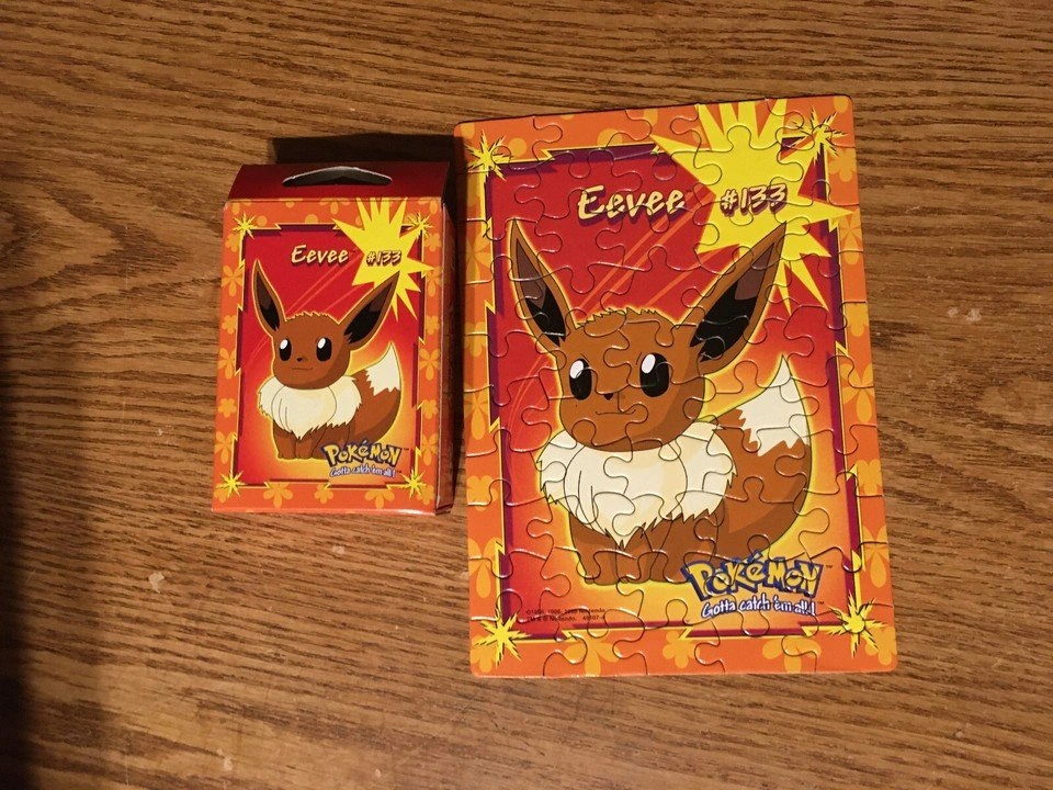 POKEMON LOT MINI PUZZLES GENGAR EEVEE ELECTRIC TALE OF PIKACHU - photo 4