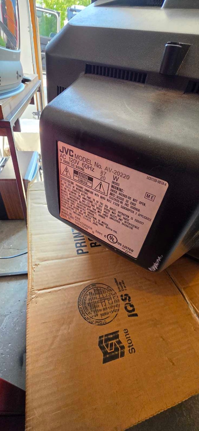 JVC 20" AV 20220 CRT TV Retro Video Gaming - photo 3