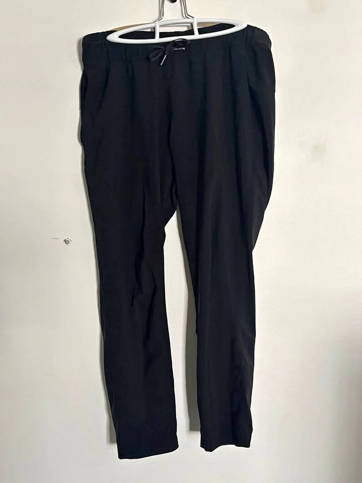 Lululemon Black Travel On The Go Pants