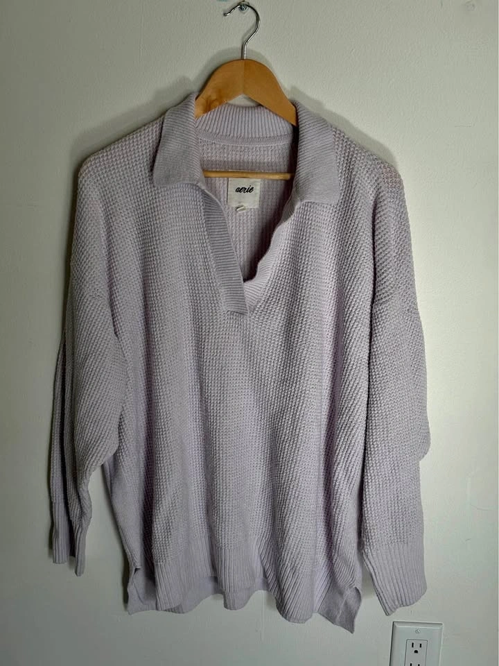 Arie - lilac oversized sweater