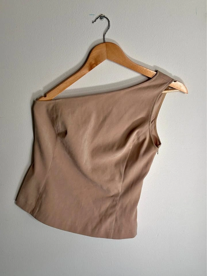 Hugo Buscati Vintage 90’s one shoulder asymmetrical top