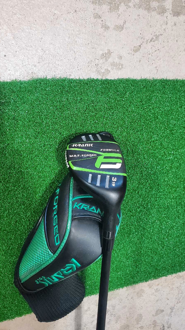 KRANK Golf 3 Hybrid, 19* Loft, Fujikura Inertia 2