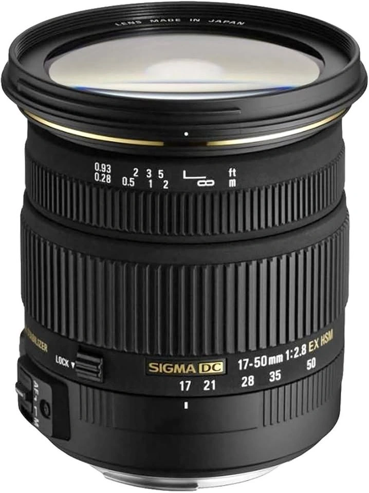 Sigma 17-50mm f/2.8 EX DC OS HSM Lens for Nikon DSLR
