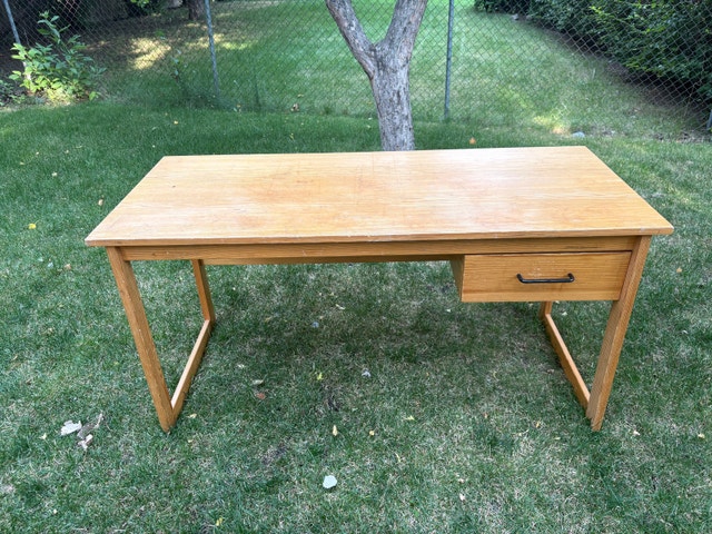 Oak Wood Desk