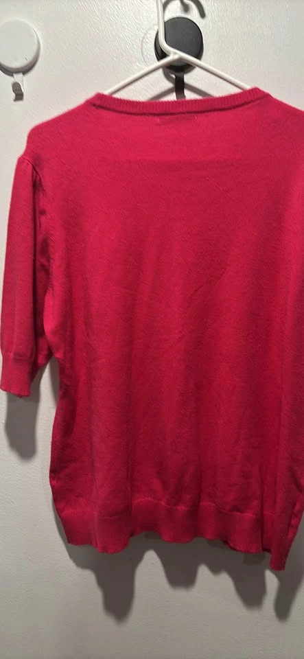 Short sleeve sweater - photo 3