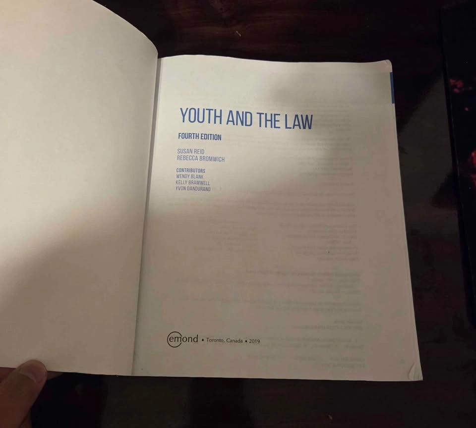 Youth and Law 4th edition - photo 2