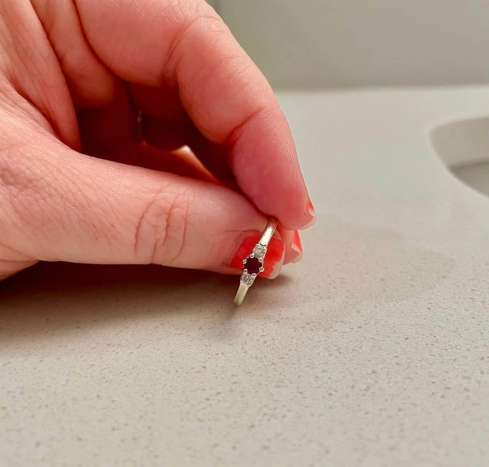 Ruby and Diamond Ring Set - photo 4