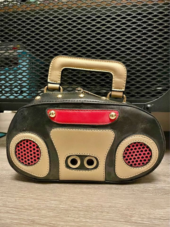 Mini stereo purse