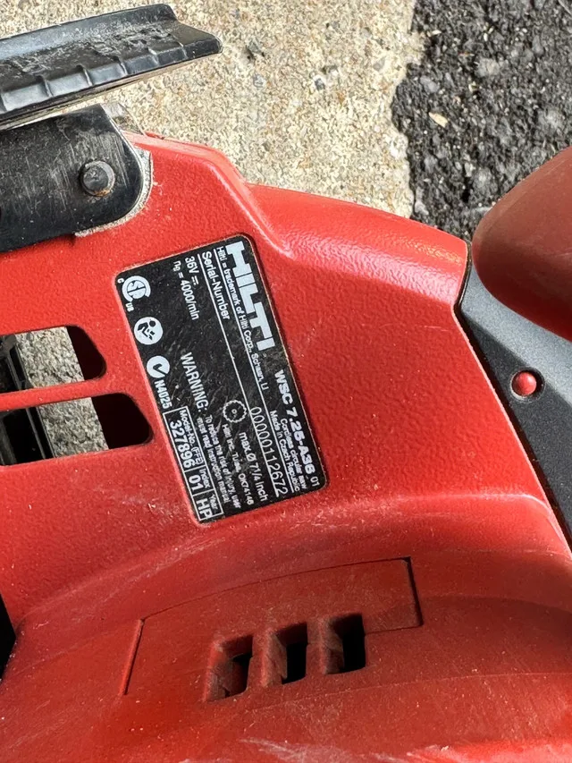 Hilti Circular Saw 7 1/4 image indicator(3)