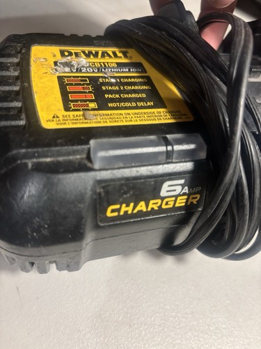 DEWALT DCB1106 20V MAX 6A Lithium-Ion Battery Charger w/ 20V Bat - photo 4