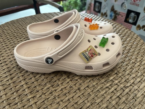 Crocs Kids Classic Clog Sandal Beige US 6 - photo 2