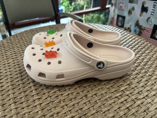 Crocs Kids Classic Clog Sandal Beige US 6 - photo 3