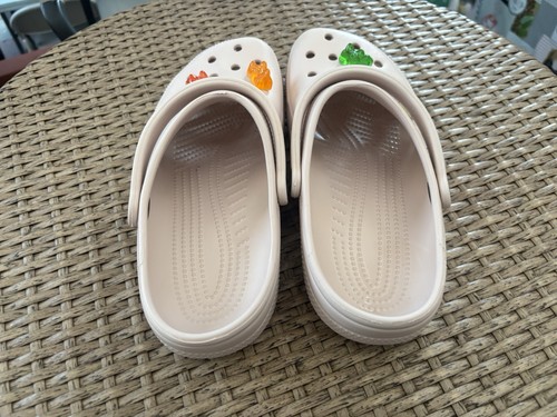 Crocs Kids Classic Clog Sandal Beige US 6 - photo 4