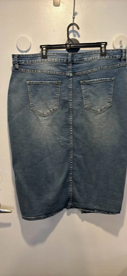 Jean skirt - photo 2