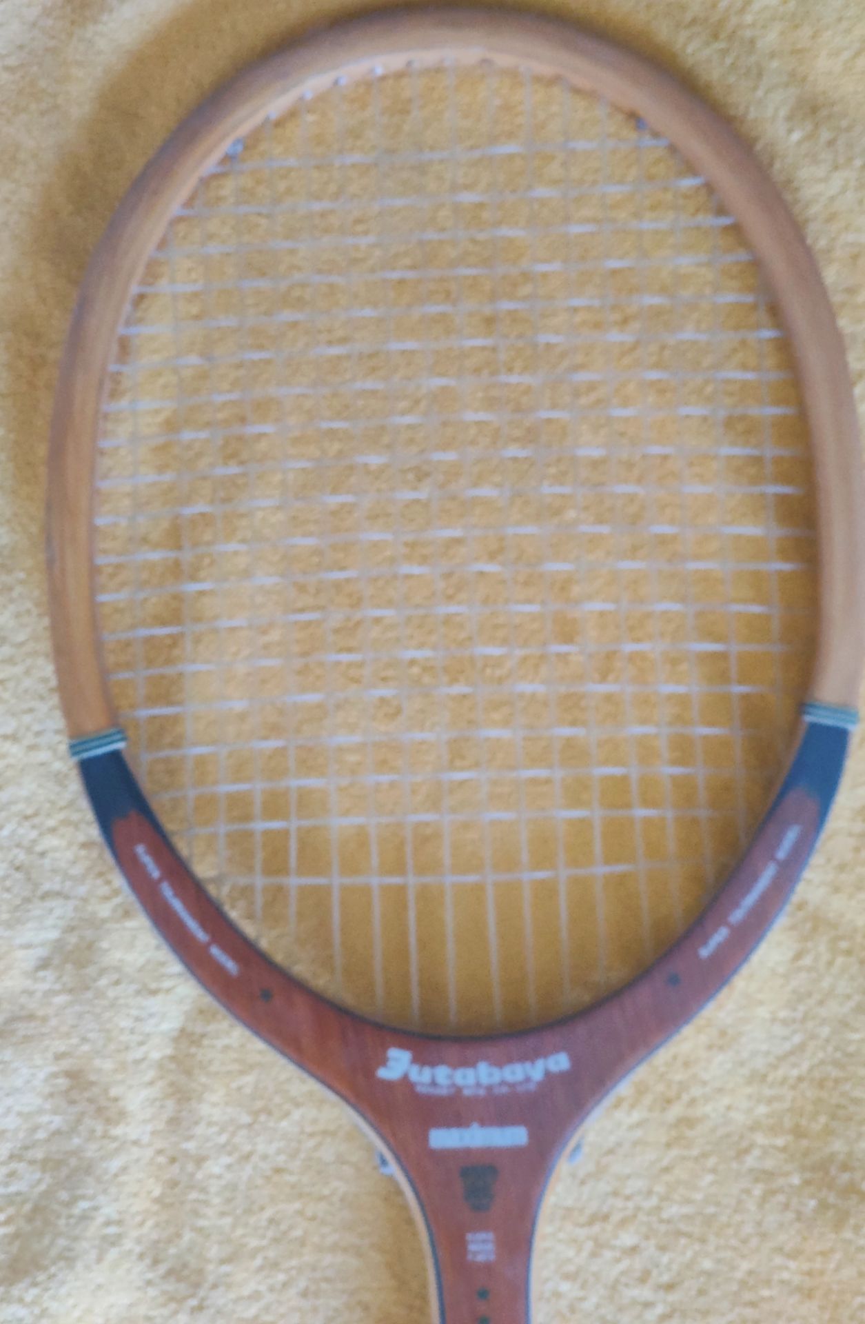 Futagoya Vintage Wooden Tennis Racket