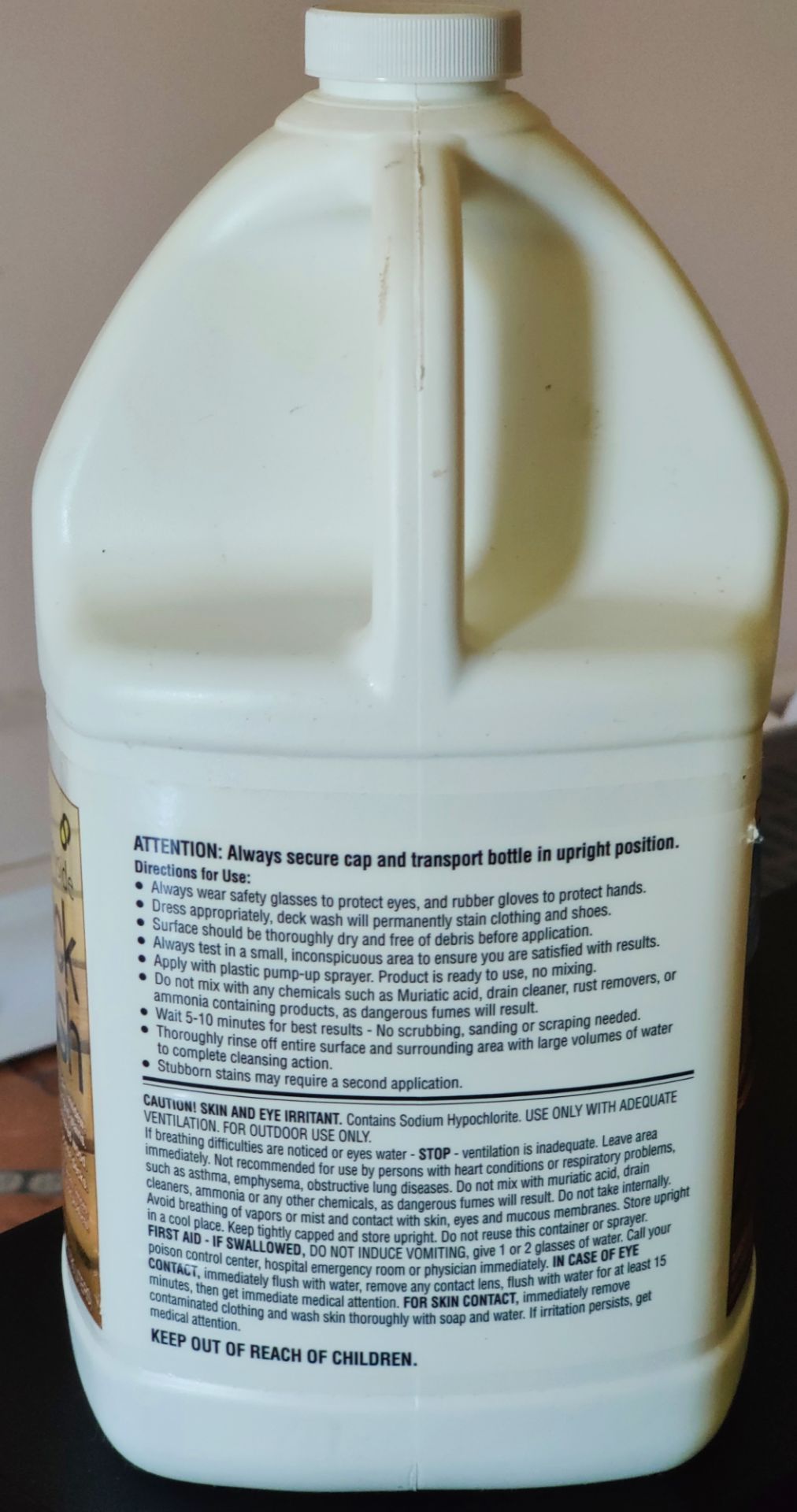 NEW Sunnyside Deck Wash 1 Gallon - photo 2
