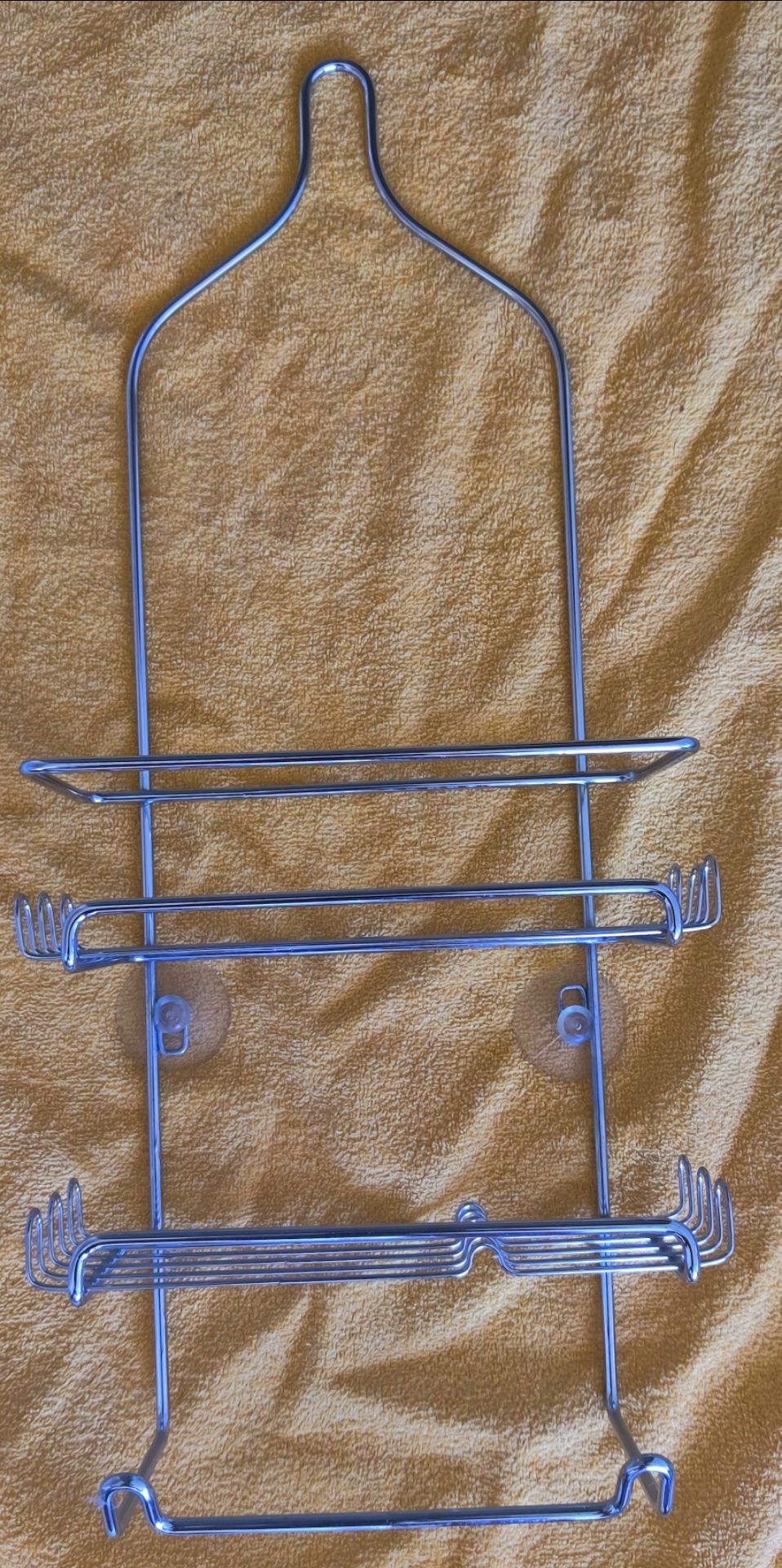 NEW Chrome Wire Hanging Shower Caddy