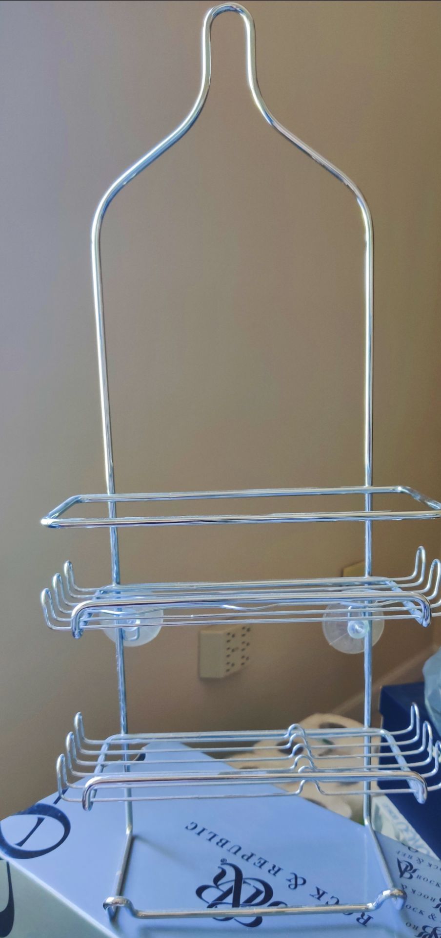 NEW Chrome Wire Hanging Shower Caddy - photo 2