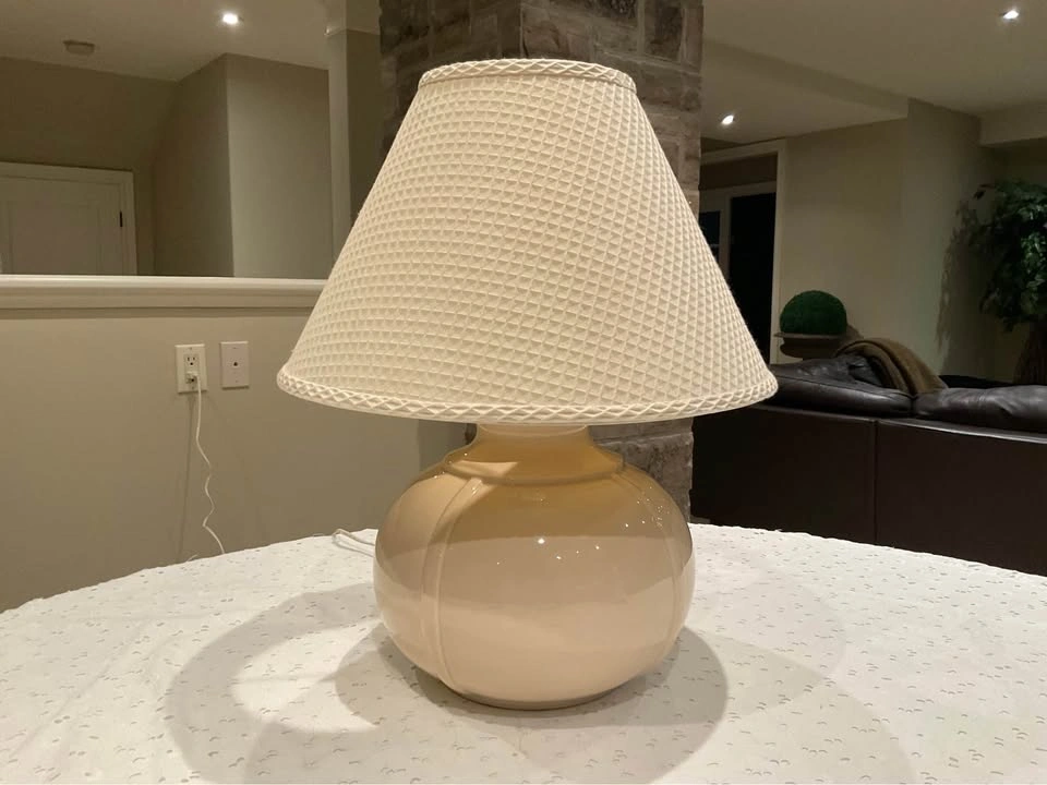 Table Lamp Vintage Anthony’s Art Design Made In Canada - photo 4