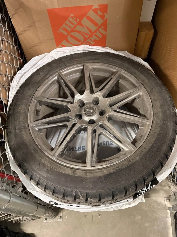 235/55/R19 Winter Tires and Rims - photo 3