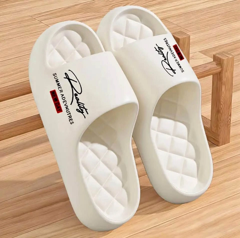 White Reality Slide Sandals — EU 40–41 / 260 — New