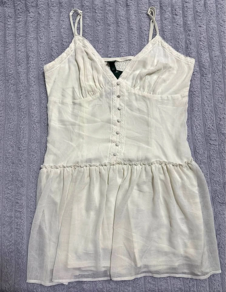 Wild Fable White Lace Mini Dress — Women’s XL — New with Tags