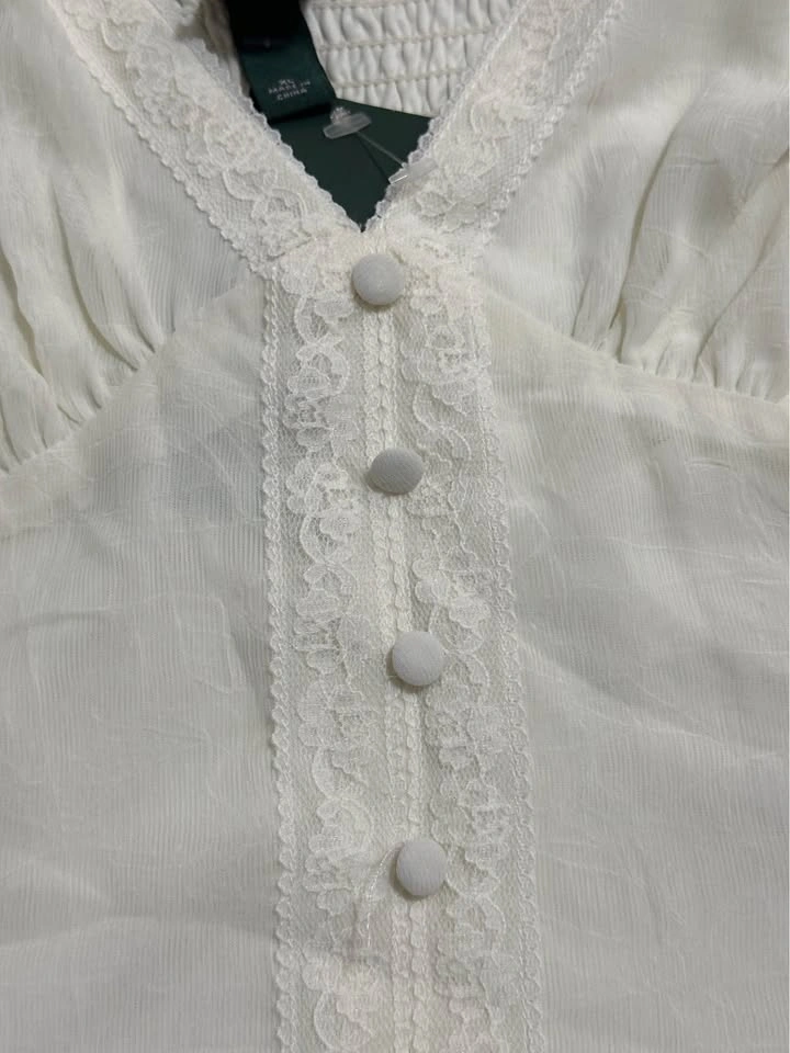 Wild Fable White Lace Mini Dress — Women’s XL — New with Tags - photo 4