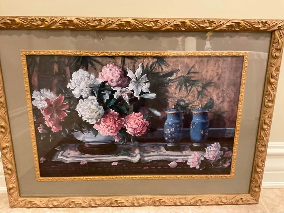 Print Vintage Still Life Floral - photo 5