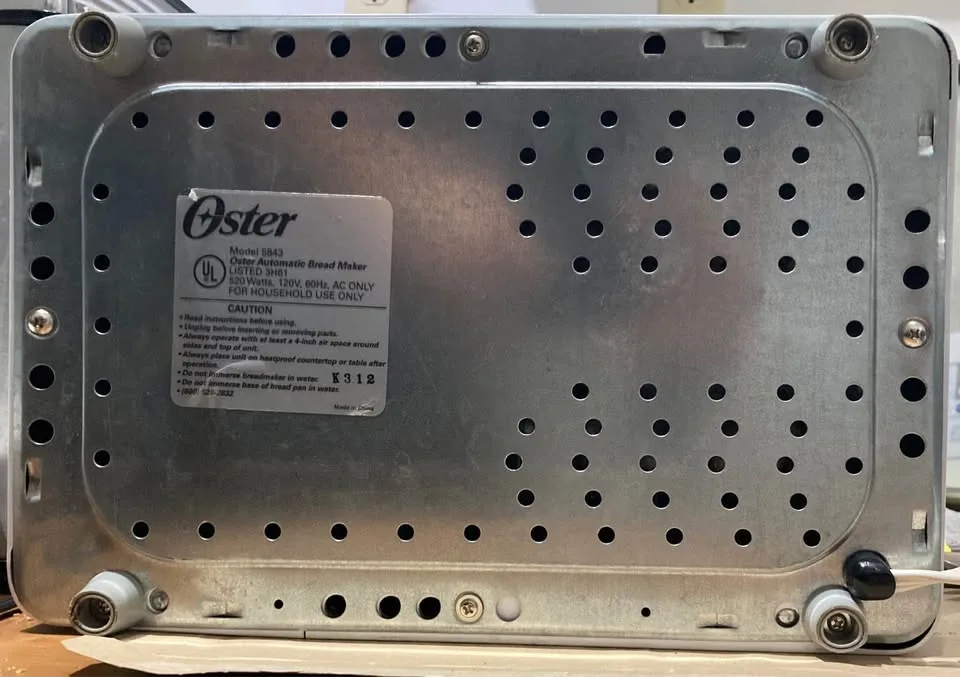 Oster Breadmaker (great condition) image indicator(5)