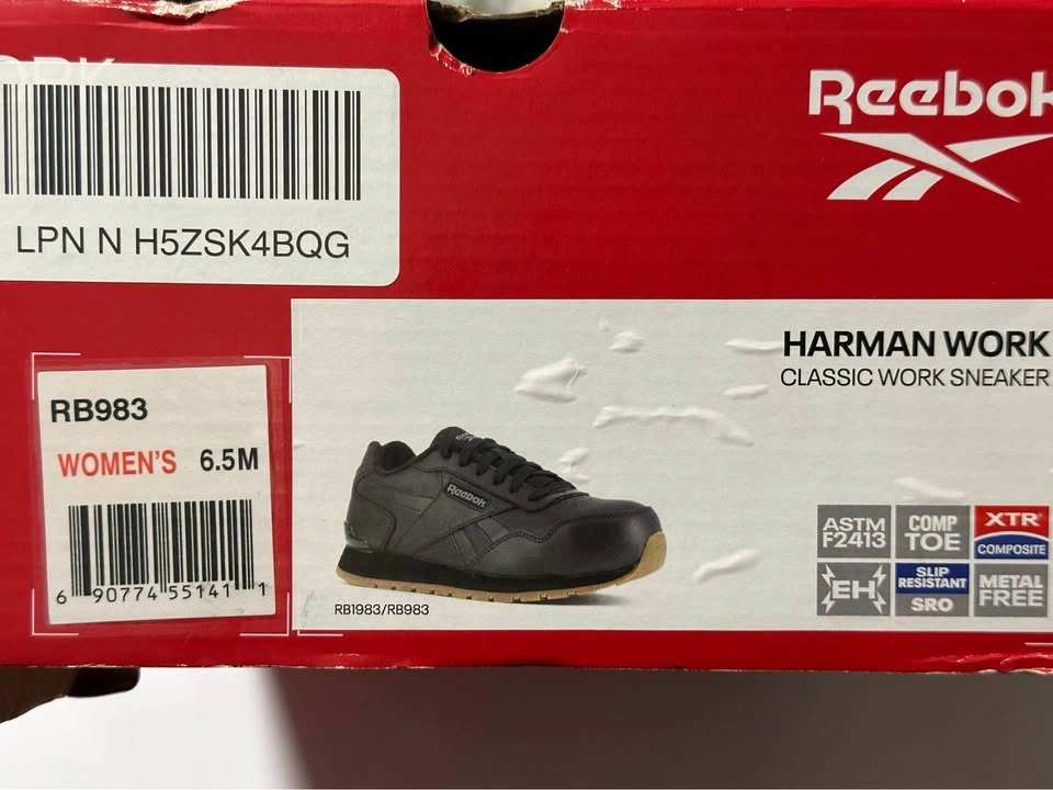 NEW Reebok Harman Work Women’s Composite Toe Shoes - photo 4