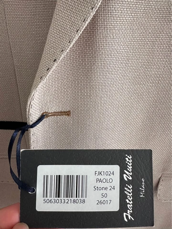 Brand new w/ tags - Fratelli Uniti Paolo Stone Blazer - photo 3
