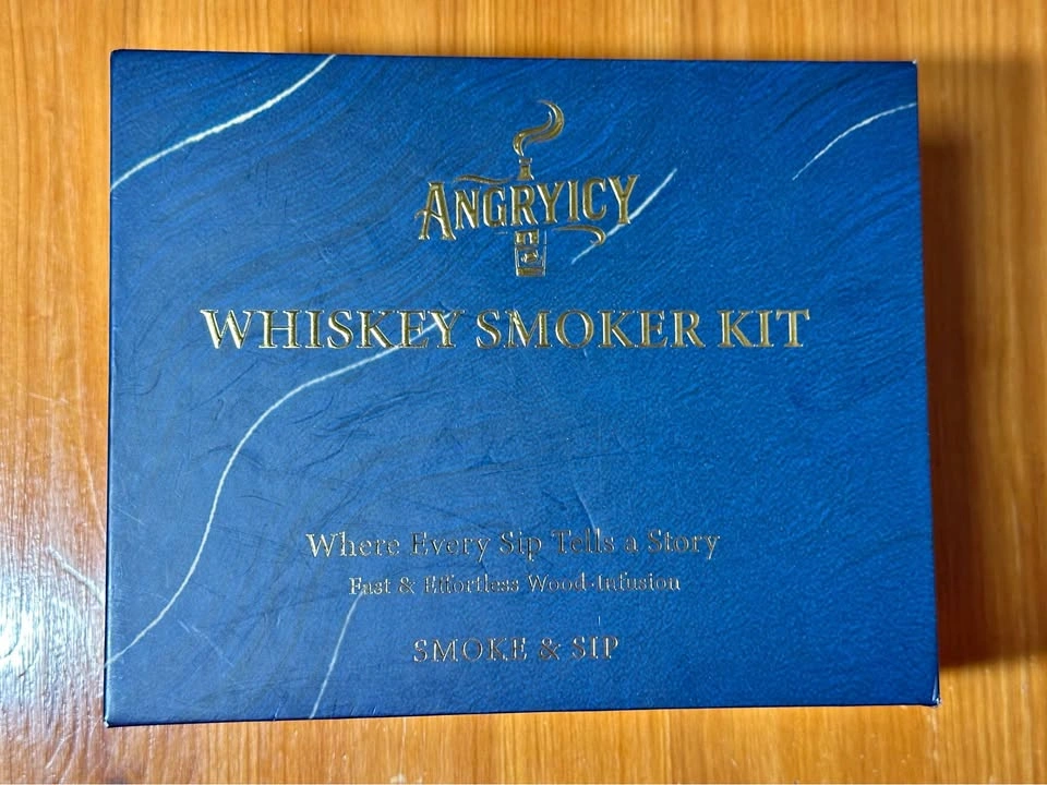 AngryIcy Electric Cocktail & Whiskey Smoker Kit — 6 Flavor Wood - photo 2