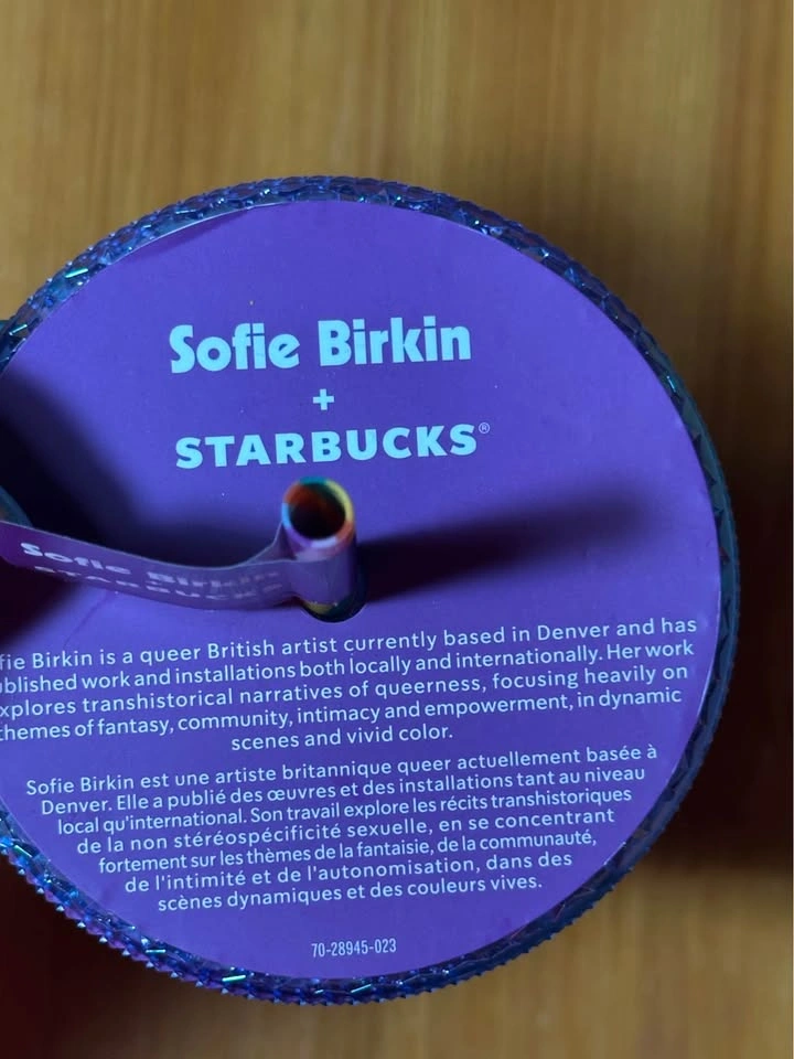 Starbucks Sofie Birkin Rainbow Studded Venti Tumbler 24oz - photo 3