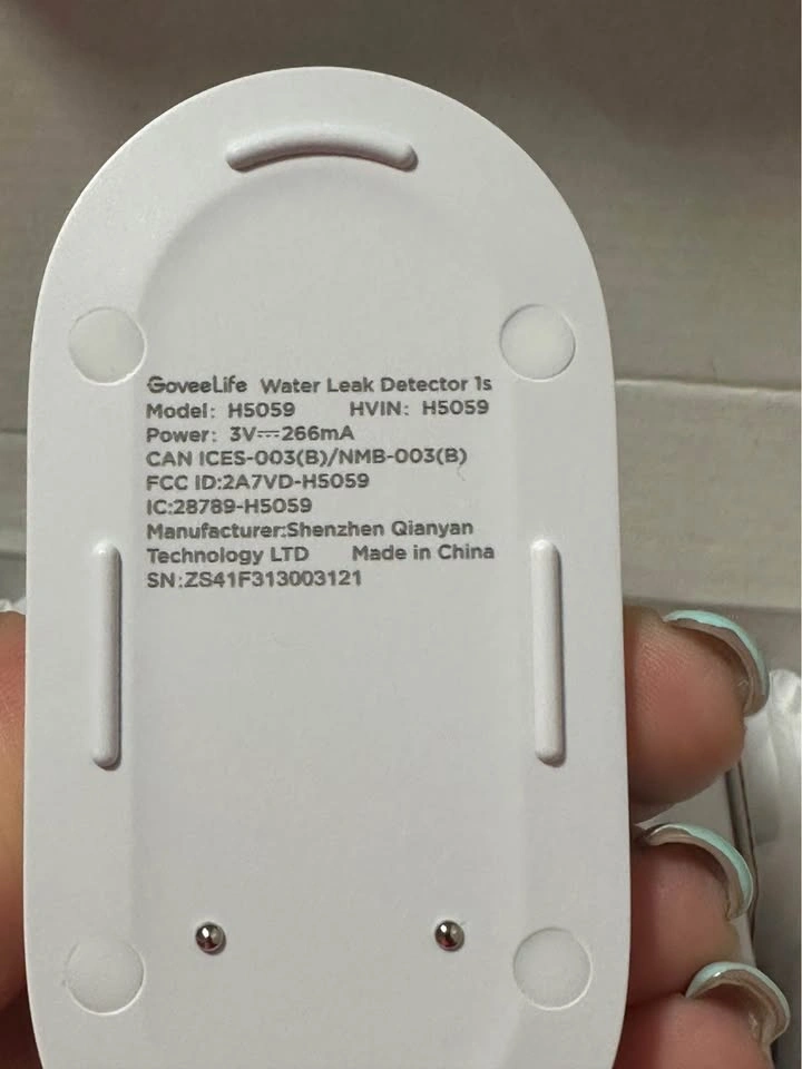 GoveeLife Water Leak Detectors 1s — 5-Pack, New - photo 5