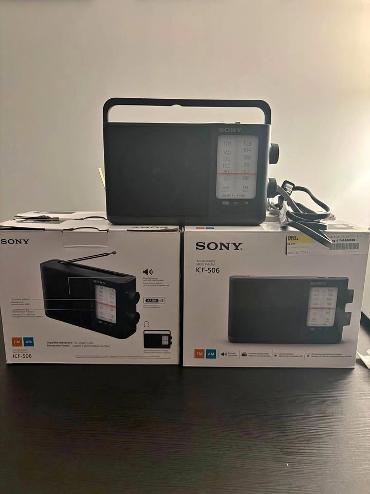 Sony ICF-506 Portable AM/FM Radio