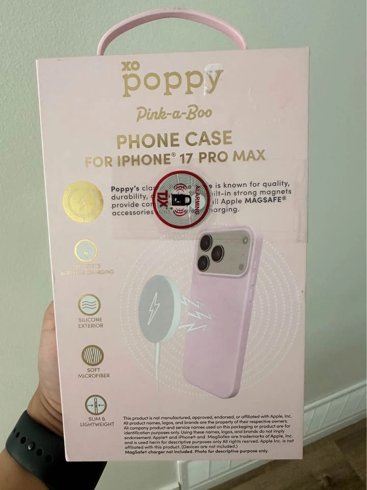 BNIB - XO Poppy iPhone 17 Pro Max Phone Case - photo 2