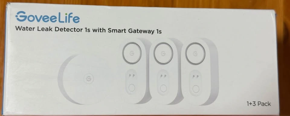 GoveeLife Water Leak Detectors with Smart Gateway — 1+3 Pack