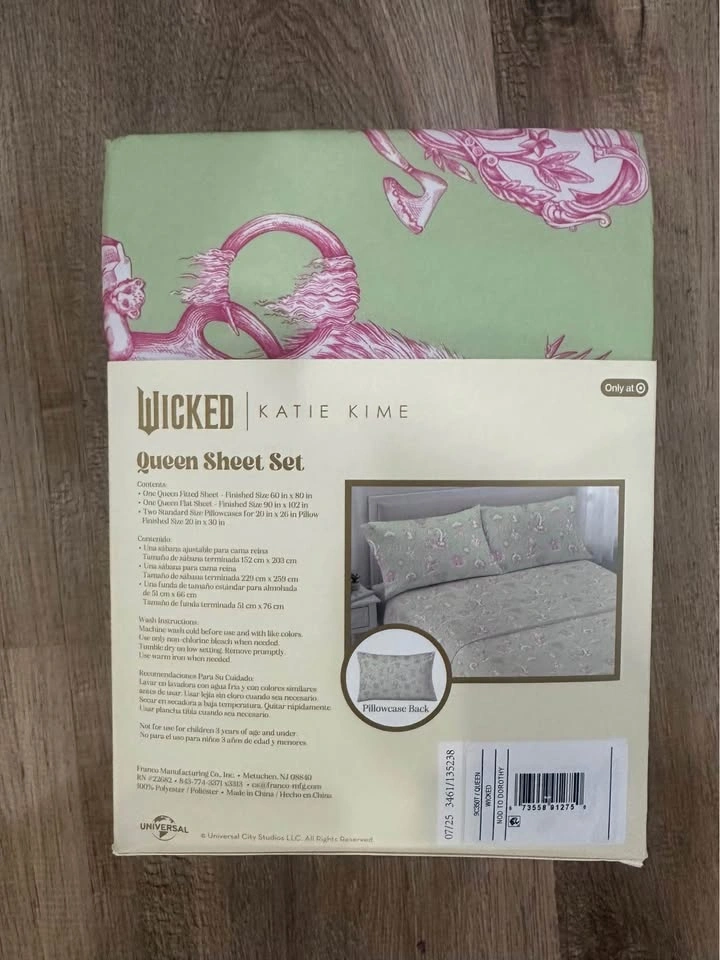 Brand new - wicked bedsheets - queen size - photo 2