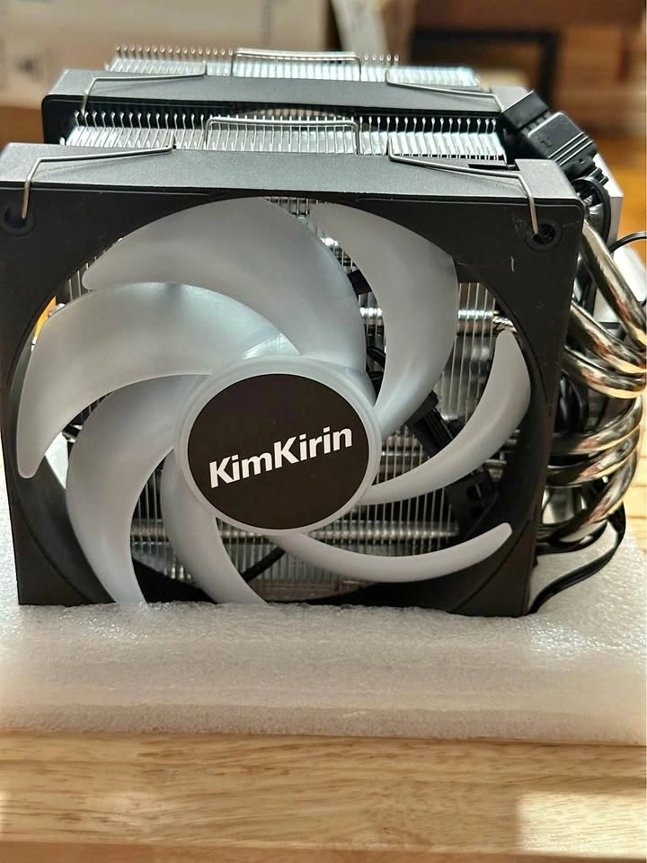 KimKirin 120-D6 SE CPU Cooler — 120mm Dual Tower, 6 Heatpipes