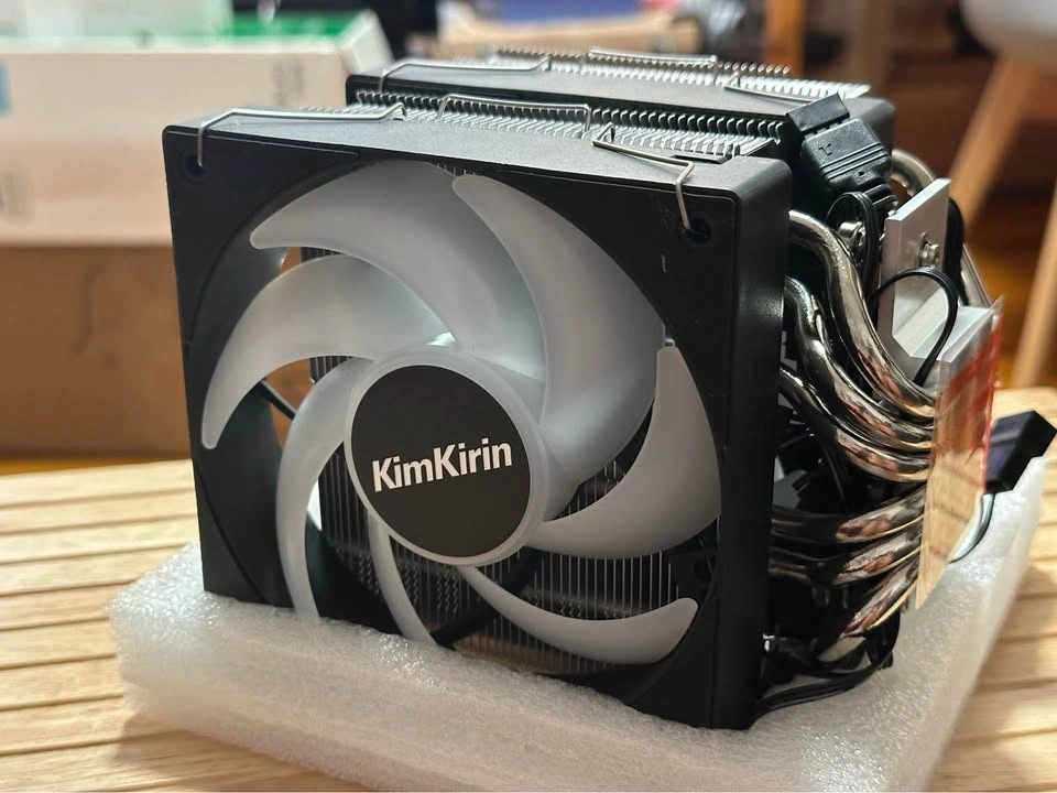 KimKirin 120-D6 SE CPU Cooler — 120mm Dual Tower, 6 Heatpipes - photo 2