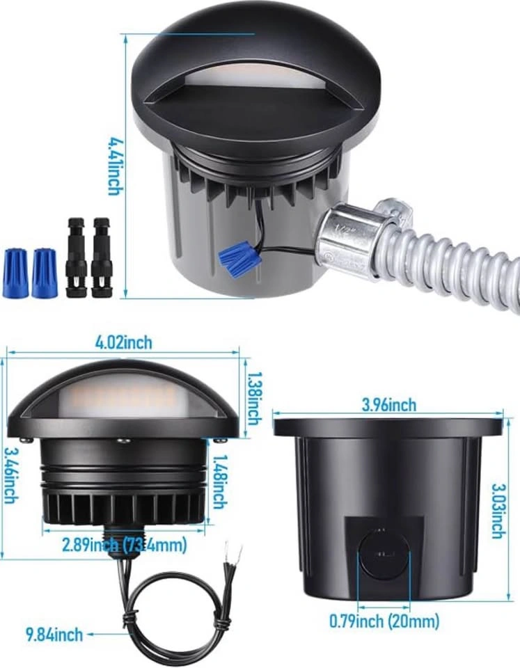 LeonLite 6-Pack LED Landscape Well Lights - 12V-24V - photo 3