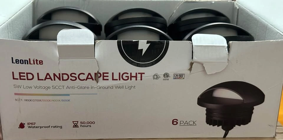 LeonLite 6-Pack LED Landscape Well Lights - 12V-24V - photo 5