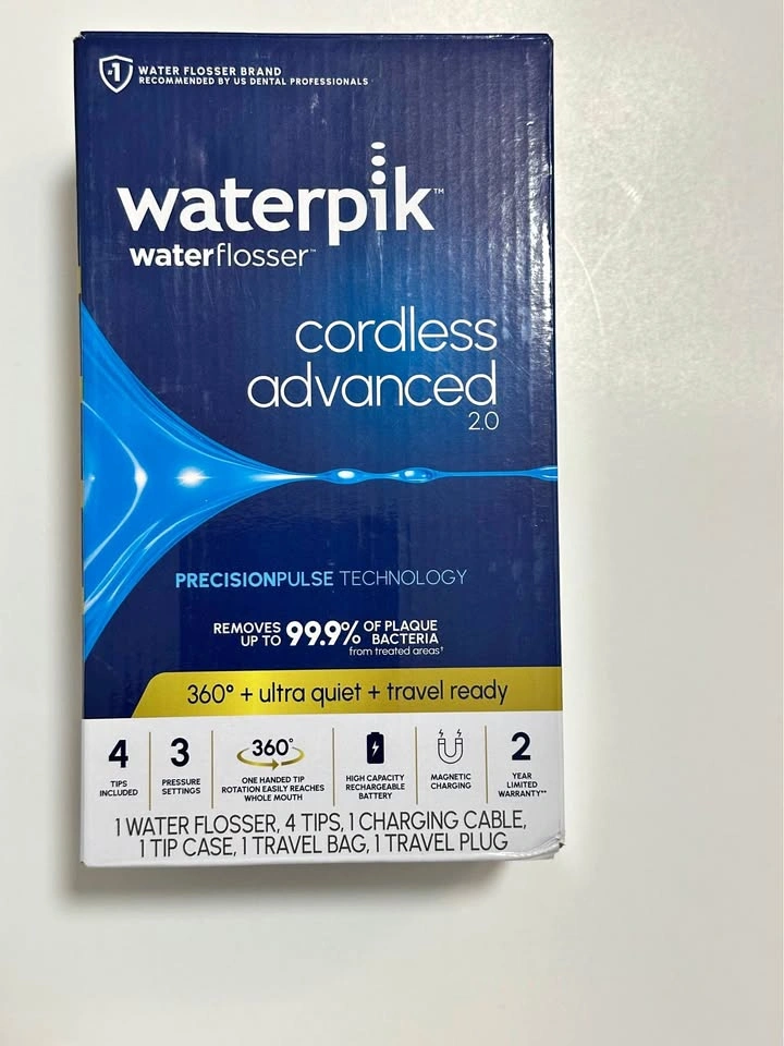 Waterpik Cordless Advanced 2.0 Water Flosser - WP-580 - White
