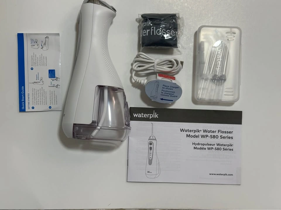 Waterpik Cordless Advanced 2.0 Water Flosser - WP-580 - White - photo 2