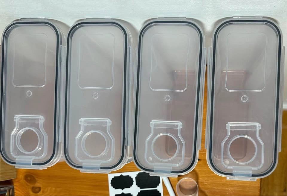 4-Piece Large Cereal Storage Container Set (4L each) - photo 3