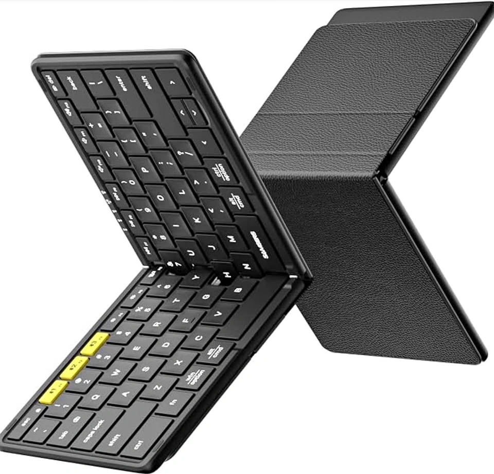 Samsers Foldable Bluetooth Keyboard - Rechargeable Wireless