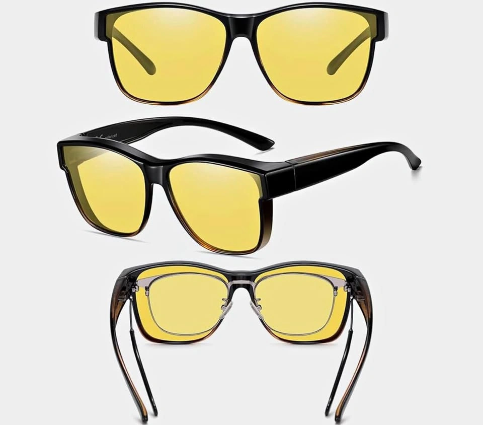 GEGURI Night Vision Glasses — Polarized Yellow Lens