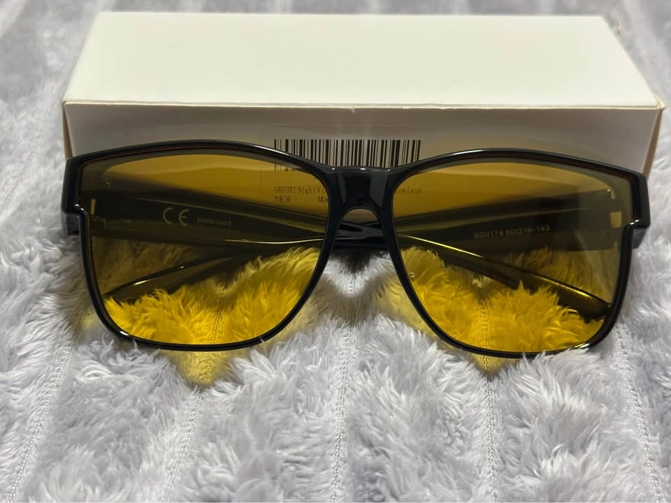 GEGURI Night Vision Glasses — Polarized Yellow Lens - photo 2
